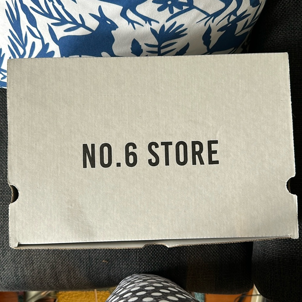 No. 6 shearling clog boots